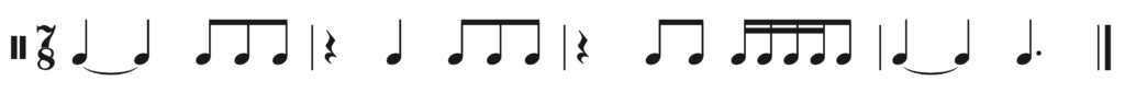 image of rhythm in 7/8