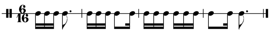 image of rhythm in 6/16