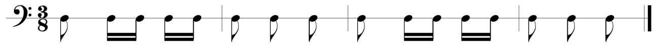 rhythmic notation